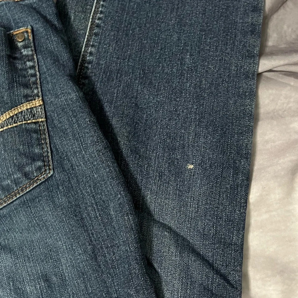 Lee Perfect Fit Just Below The Waist Medium Dark Wash Jeans - size 4 - Picture 10 of 10